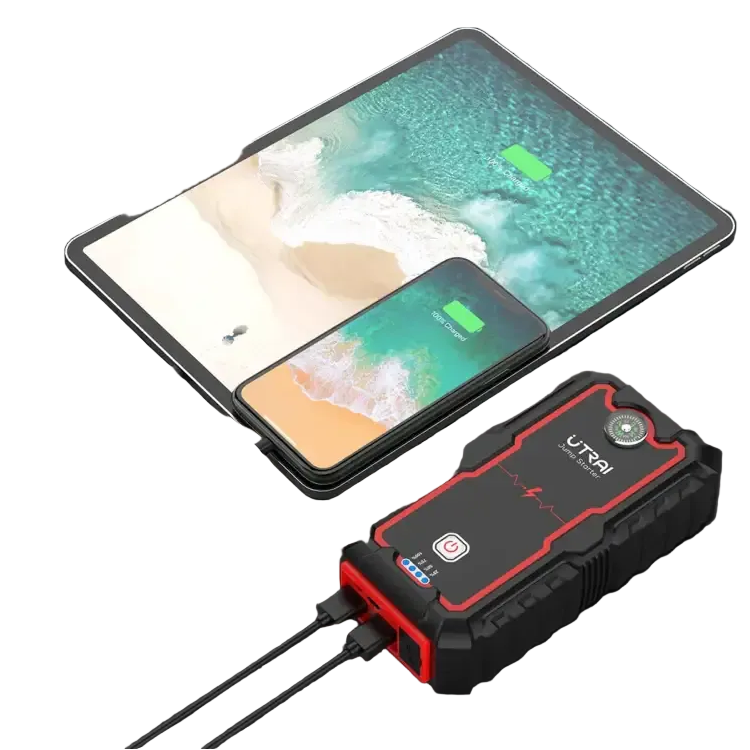 UTRAI Jump Starter Power Bank 2000A /1000A Portable Car Battery Starter For 12V Car Emergency Booster Starter Starting