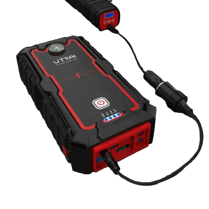 UTRAI Jump Starter Power Bank 2000A /1000A Portable Car Battery Starter For 12V Car Emergency Booster Starter Starting
