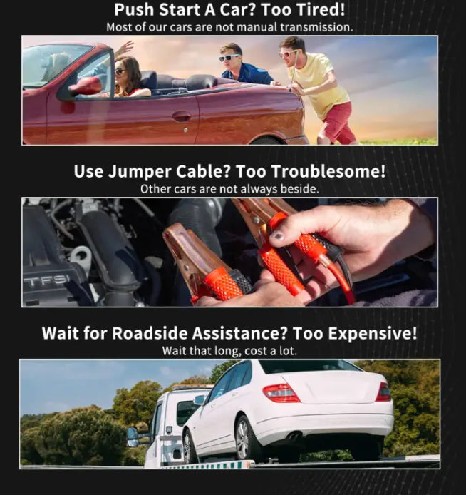 UTRAI Jump Starter Power Bank 2000A /1000A Portable Car Battery Starter For 12V Car Emergency Booster Starter Starting