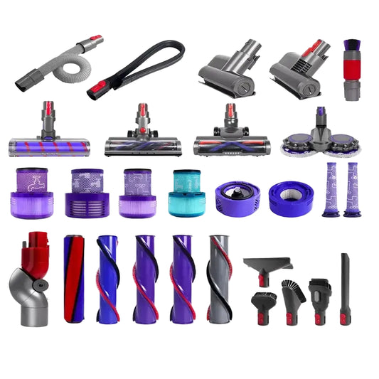 Vacuum Cleaner Accessories For Dyson V6 V7 V8 V10 V11 V12 V15 Direct Drive Brush Floor Brush Filter Extension Hose