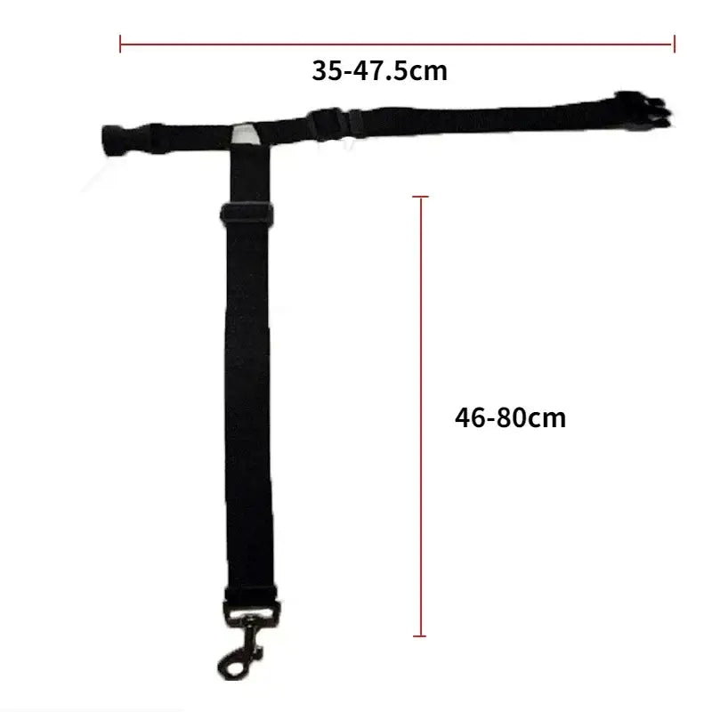 Vehcile Belt & Adjustable Nylon Leash for Dogs (7 colors available) - SS
