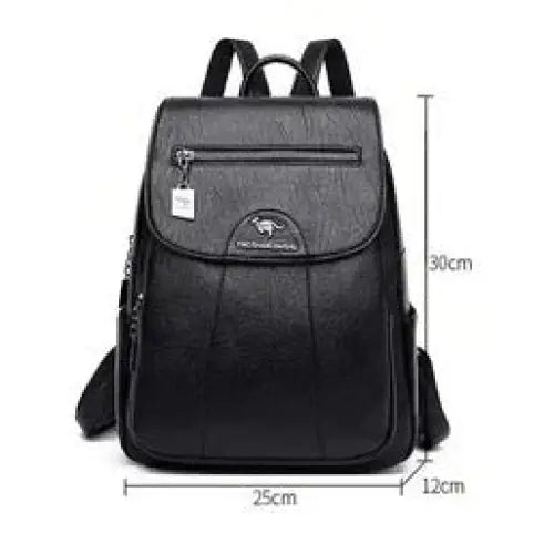 Vintage Soft Leather Backpack for Women - 9eight5