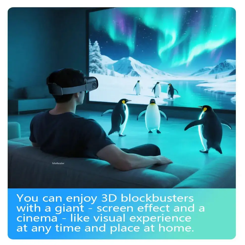 Virtual Reality Headset for 5–7’’ Smartphones - Black / VR Glass - 9eight5