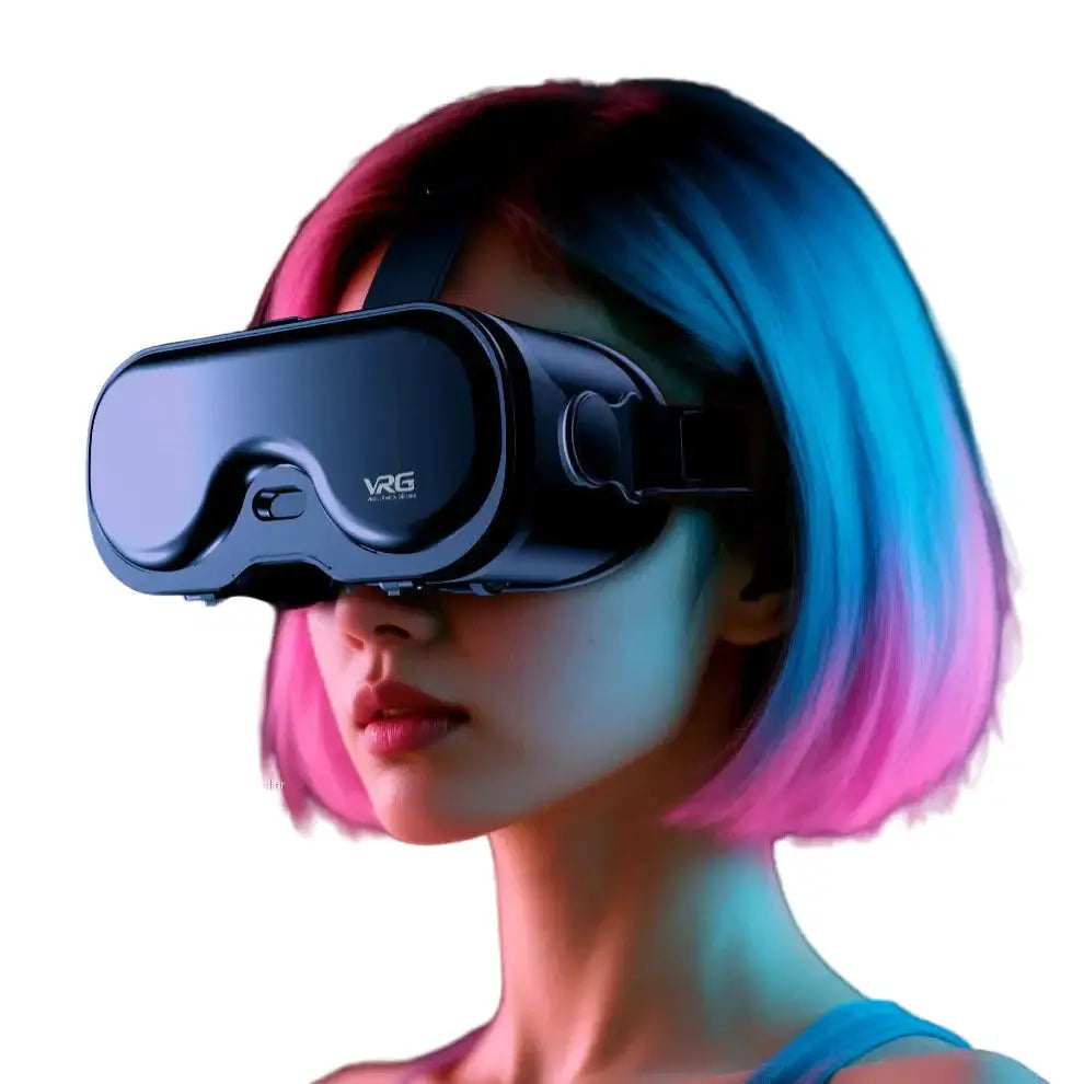 Virtual Reality Headset for 5–7’’ Smartphones - Black / VR Glass - 9eight5
