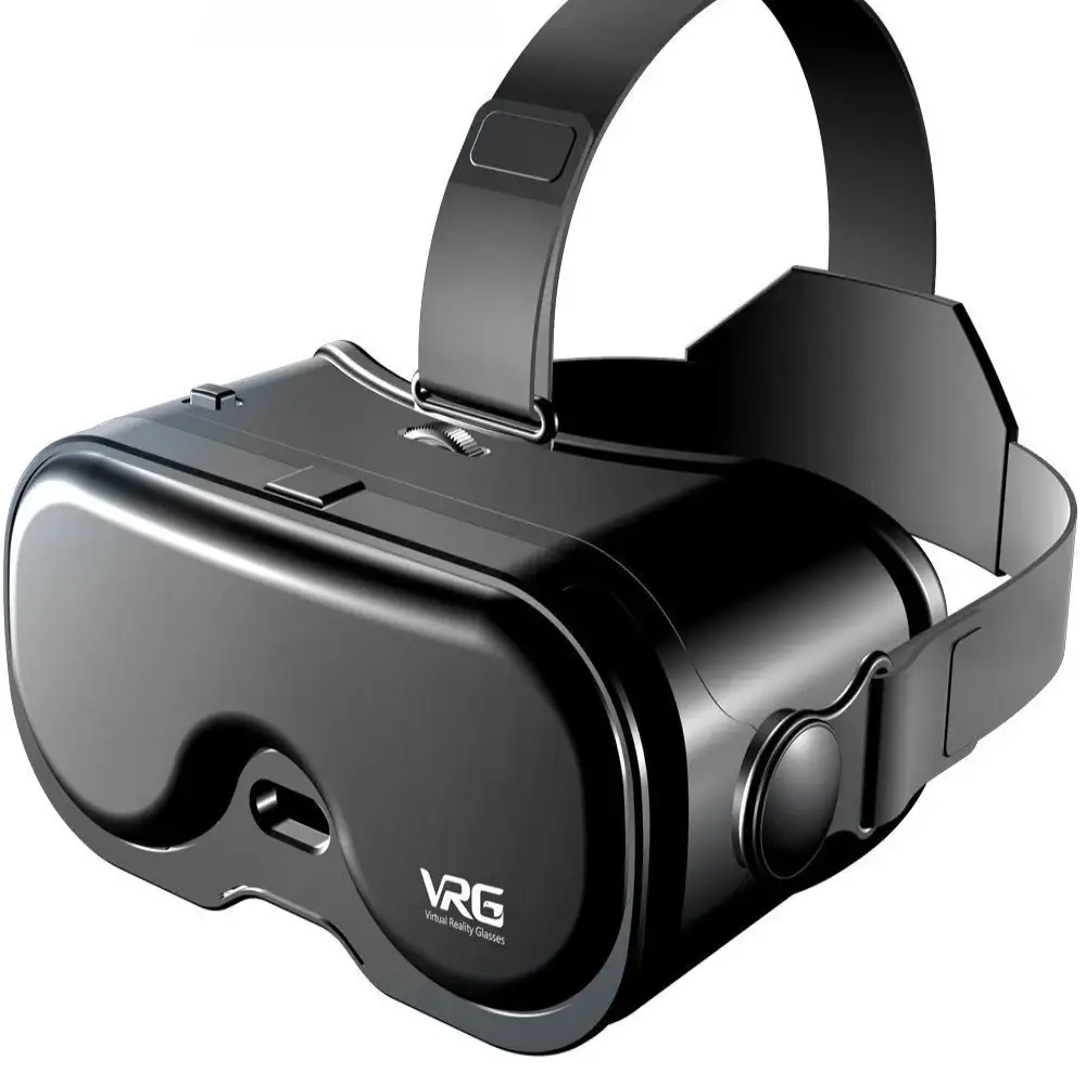 Virtual Reality Headset for 5–7’’ Smartphones - Black / VR Glass - 9eight5