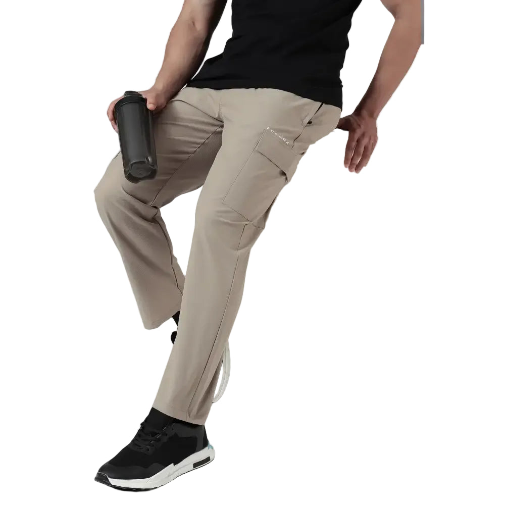 Vitality Straight Pants Beige - Track