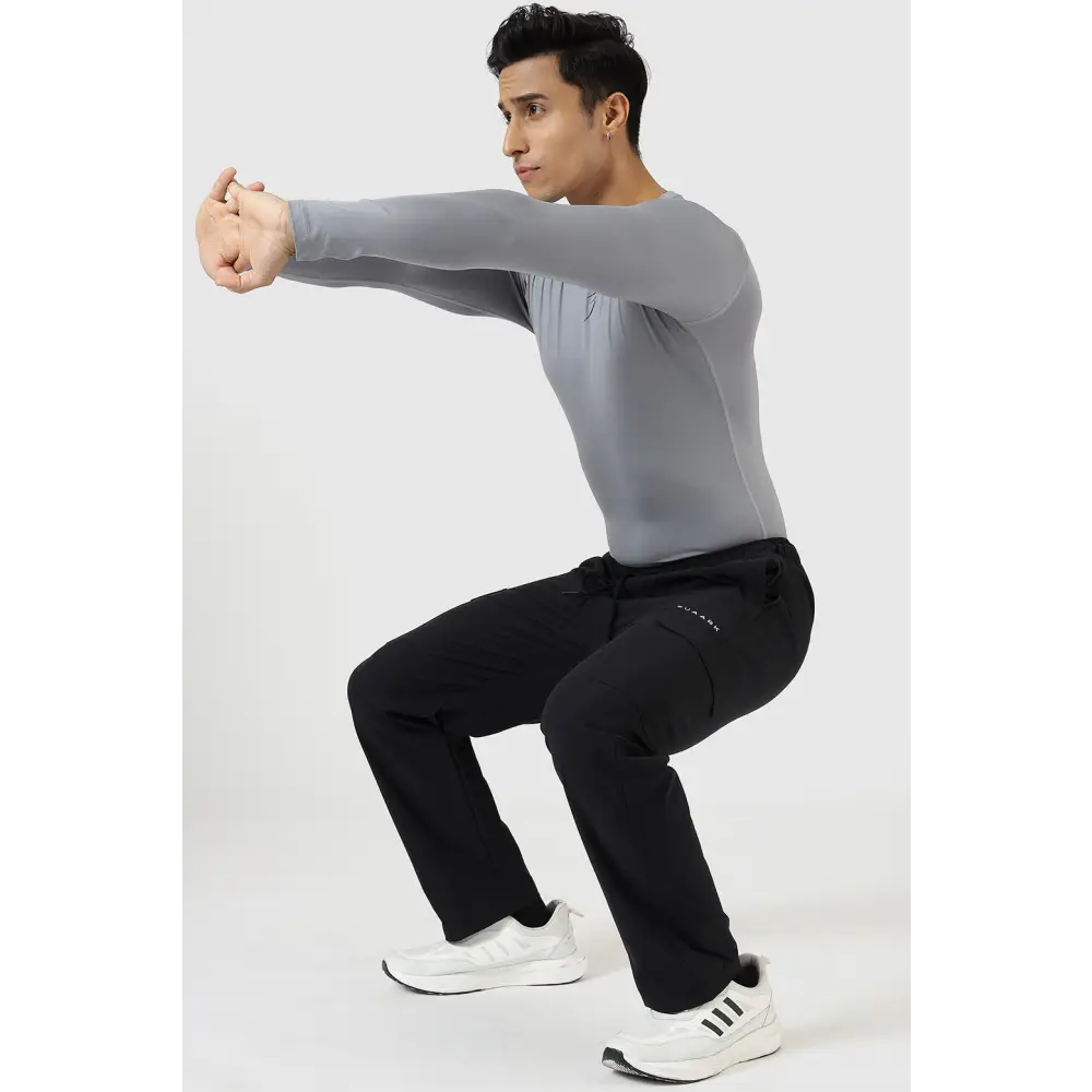 Vitality Straight Pants Black - track