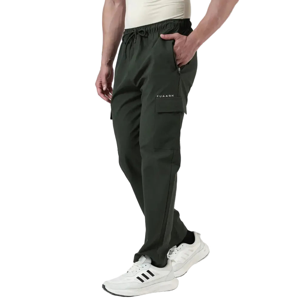 Vitality Straight Pants Olive - track