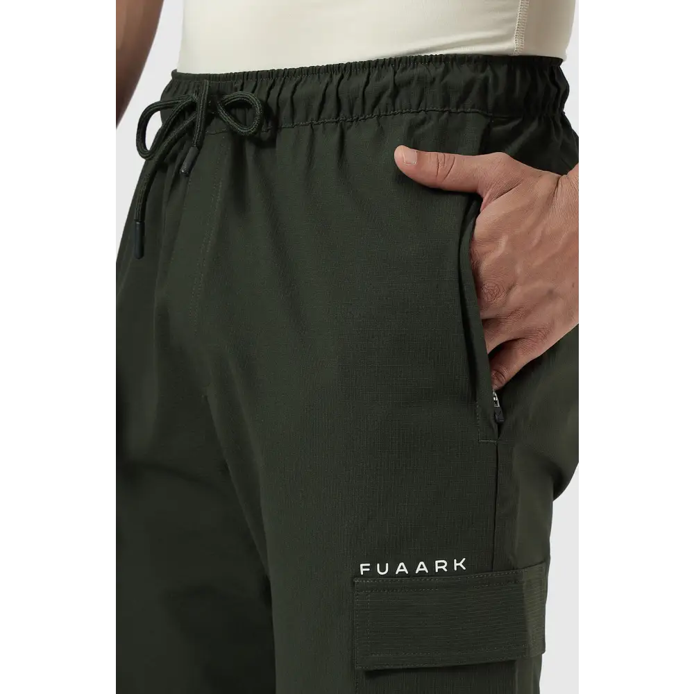 Vitality Straight Pants Olive - track