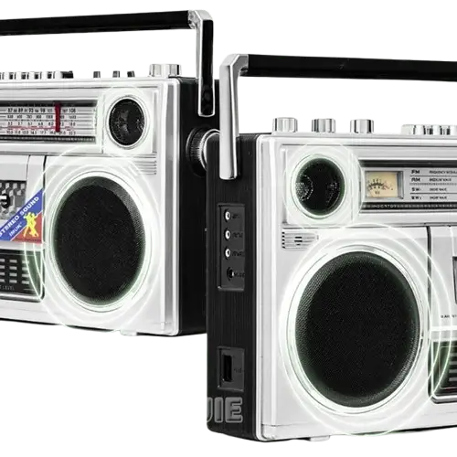 Volkswagen-Style Retro Bluetooth Cassette Radio - 12V 50W / Radio - SS