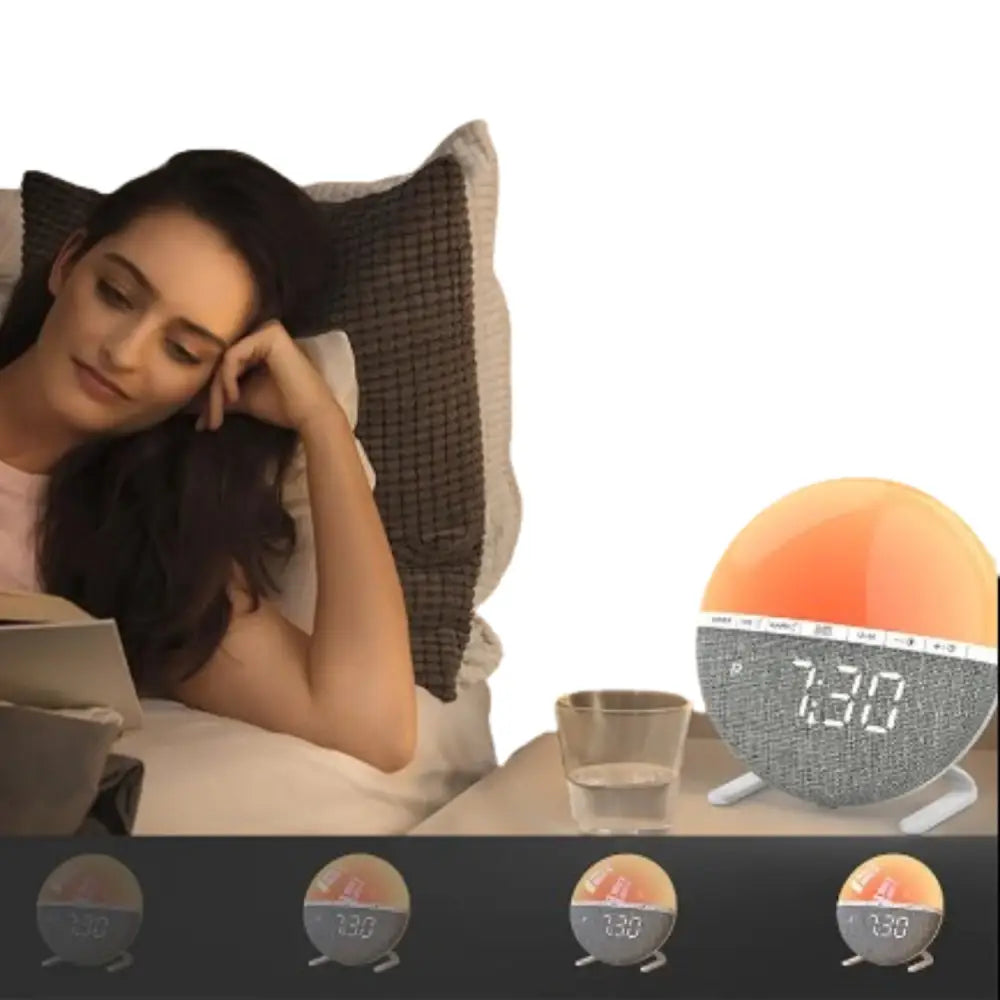 Wake-Up Light Sunrise Alarm Clock - HBC