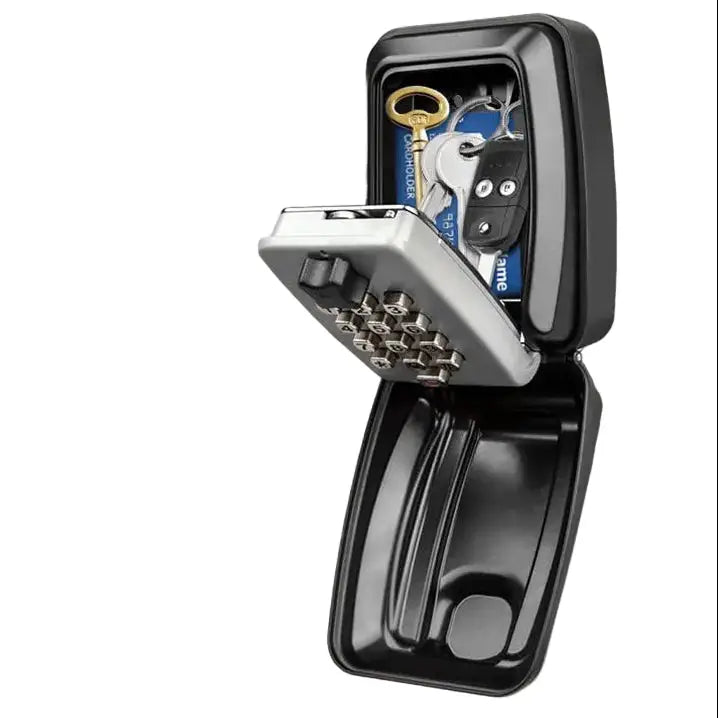 Wall-Mount Key Lock Box with Code (4 types available) - SS