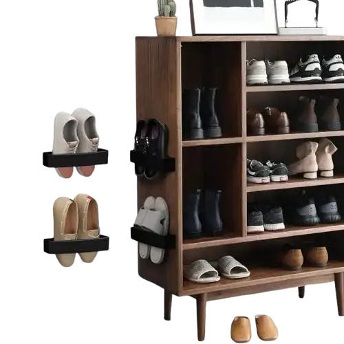 Wall-Mounted Adjustable Shoe Rack for RV & Caravan (1PCS) - Shoes Rack - SS