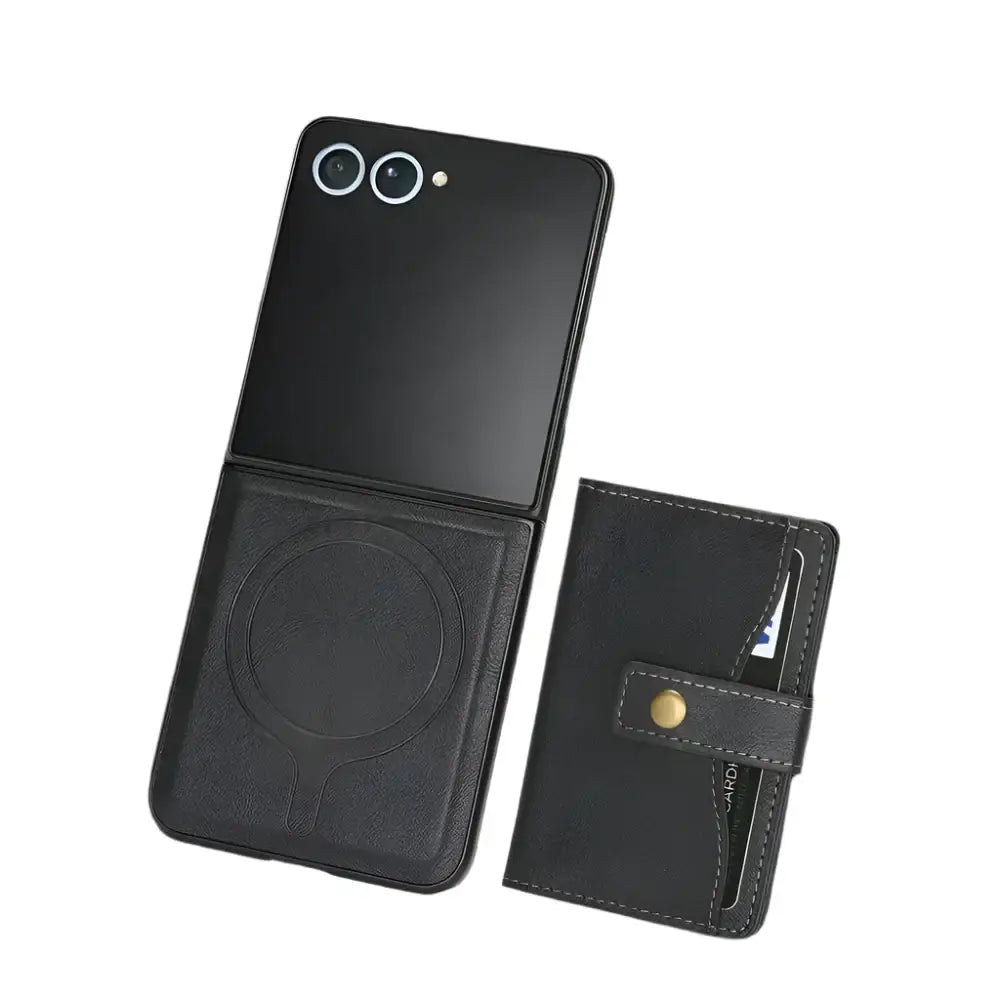 Wallet Leather Case for the Samsung Galaxy Z Flip7 (4 colours available) - 9eight5