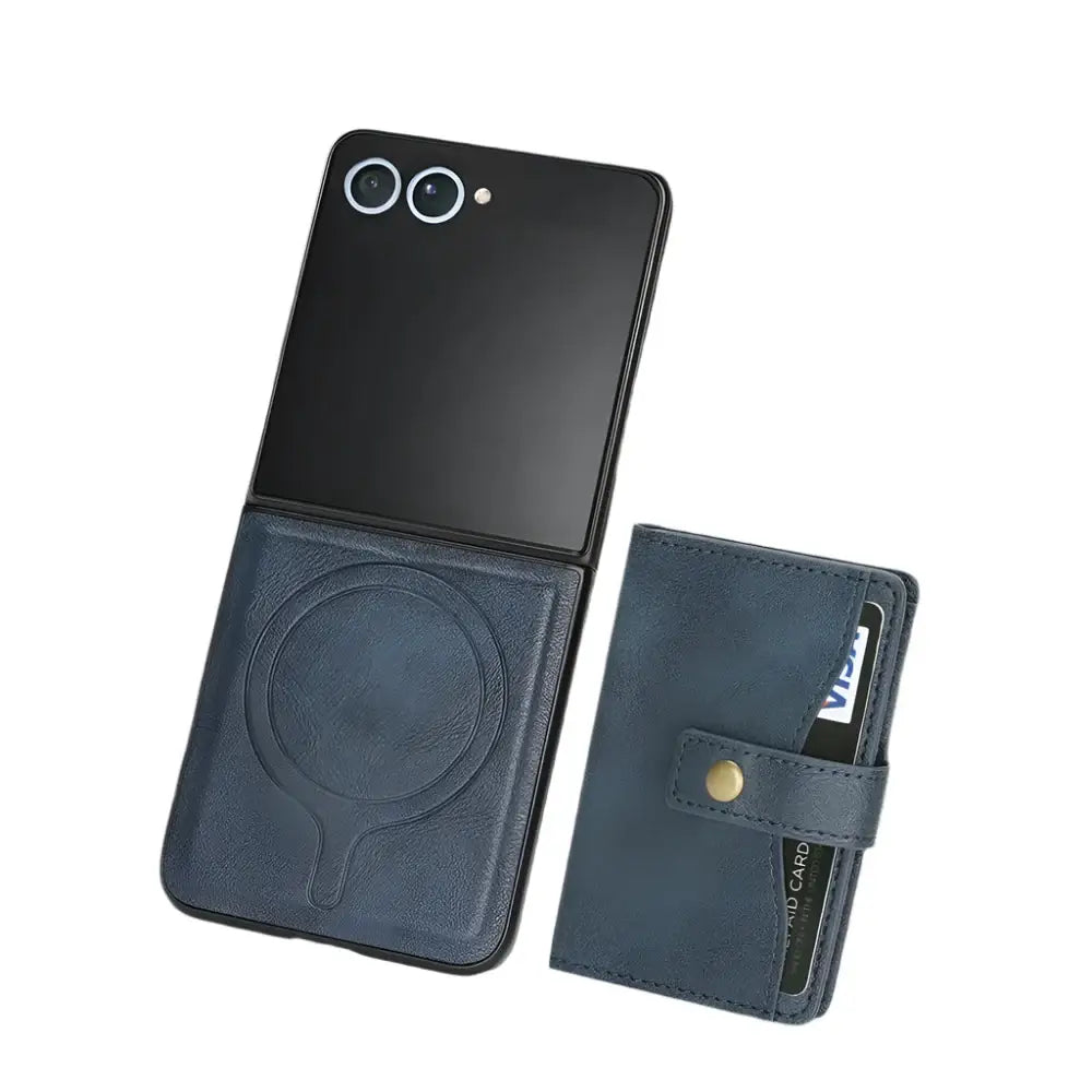 Wallet Leather Case for the Samsung Galaxy Z Flip7 (4 colours available) - 9eight5