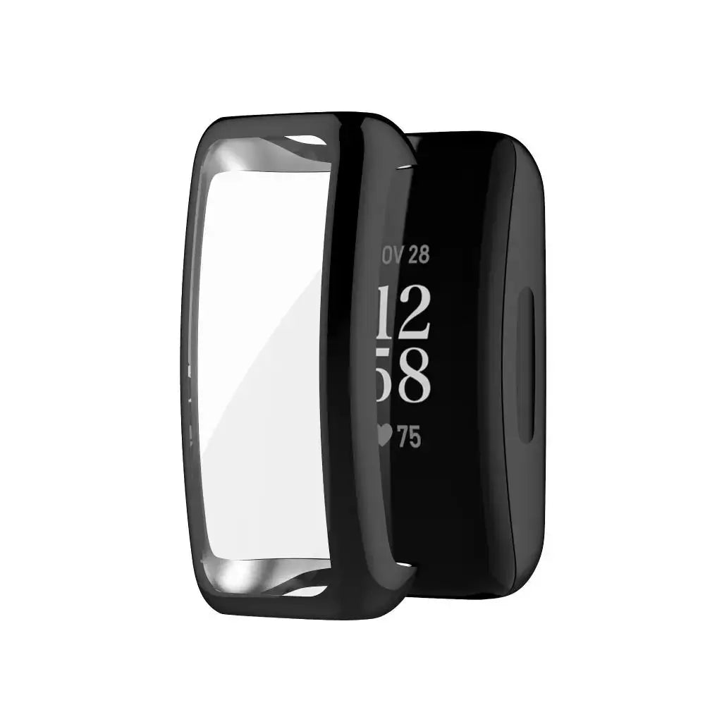 Watch Cover Case Fitbit Inspire 3 Screen Protector TPU All Inclusive Inspire 3 Watch Cover Protective Soft Fitbit