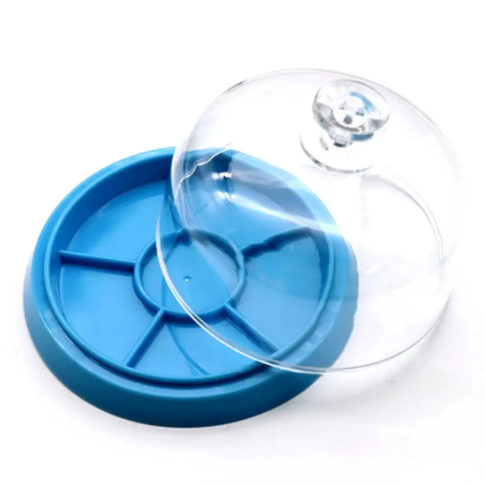 Watch Movement Dust Cover & Parts Holder - Blue - TWS