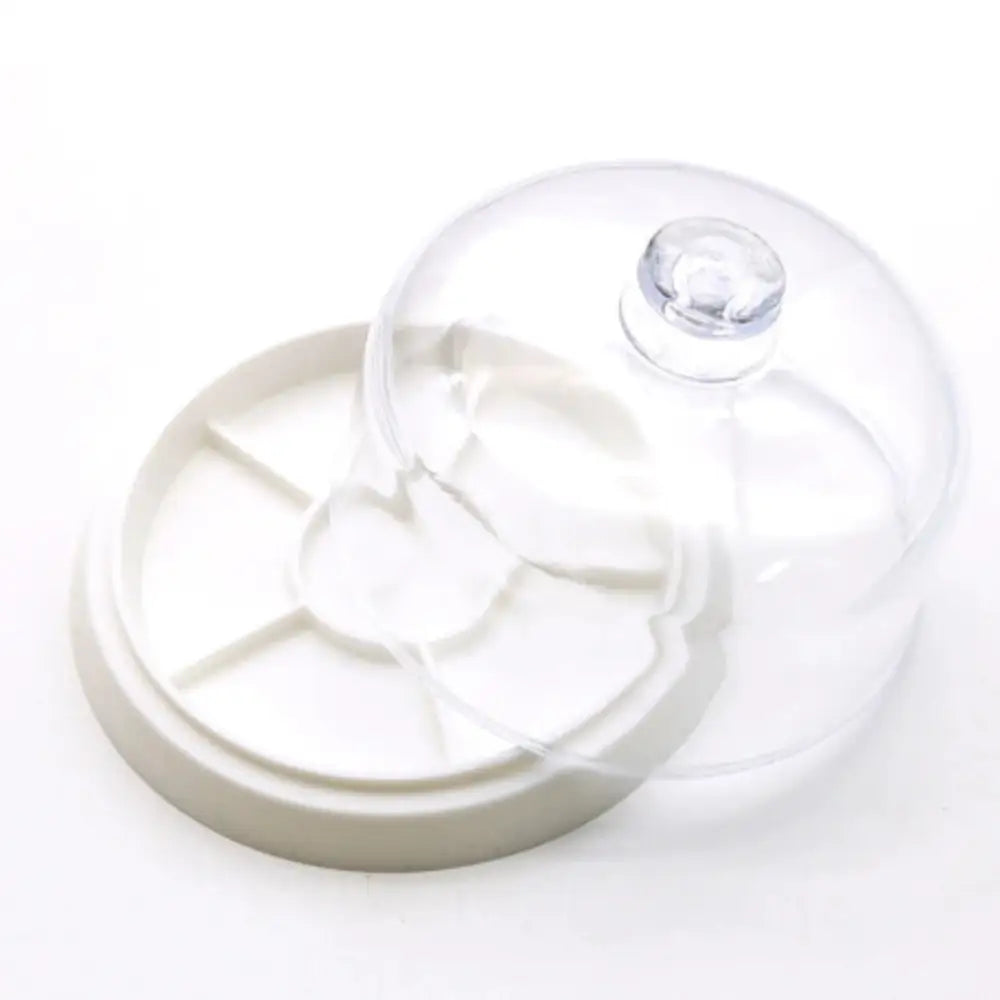 Watch Movement Dust Cover & Parts Holder - White - TWS