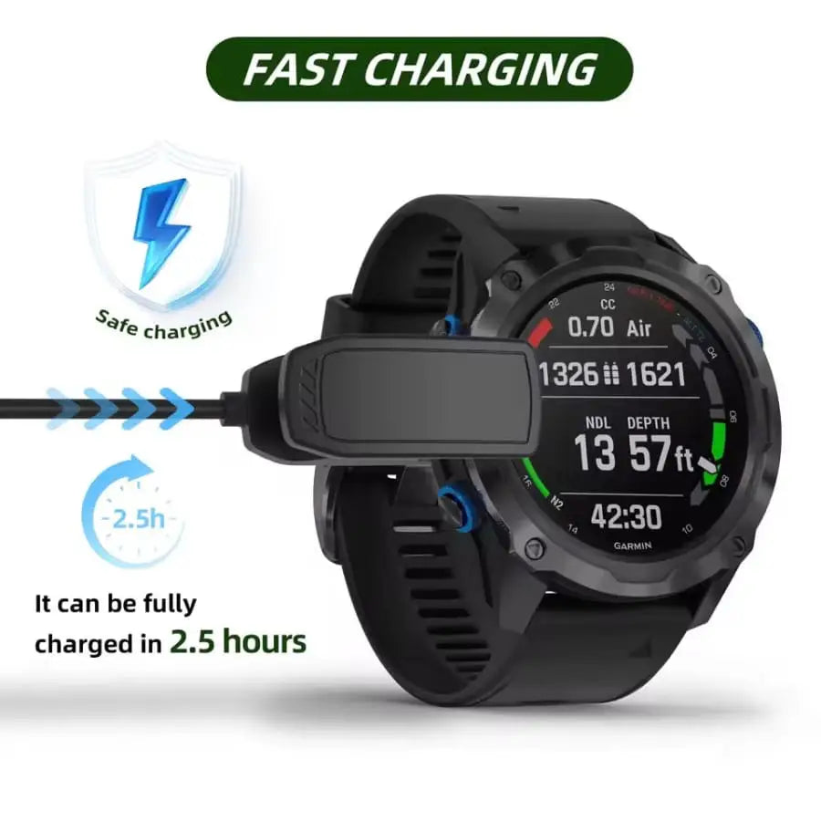 Garmin Descent Watch Series Charger - Chargers
