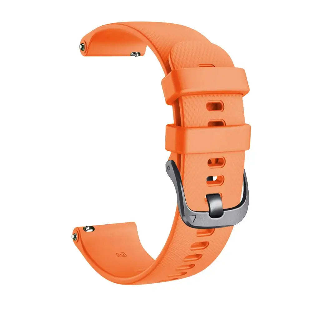 Watch Strap for the Garmin Approach S12/S42 Series - 20mm (available in 9 colours) - Orange / Garmin Approach S42 - TWS