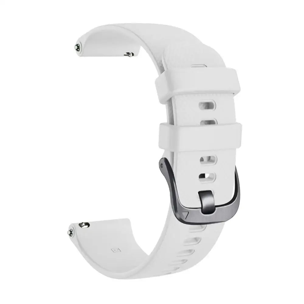 Watch Strap for the Garmin Approach S12/S42 Series - 20mm (available in 9 colours) - White / Garmin Approach S42 - TWS