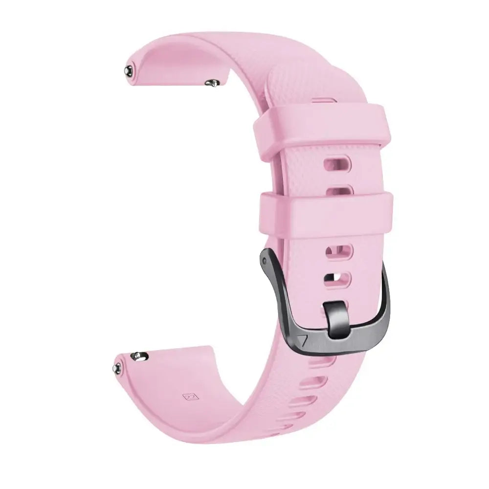 Watch Strap for the Garmin Approach S12/S42 Series - 20mm (available in 9 colours) - Light Pink / Garmin Approach S42