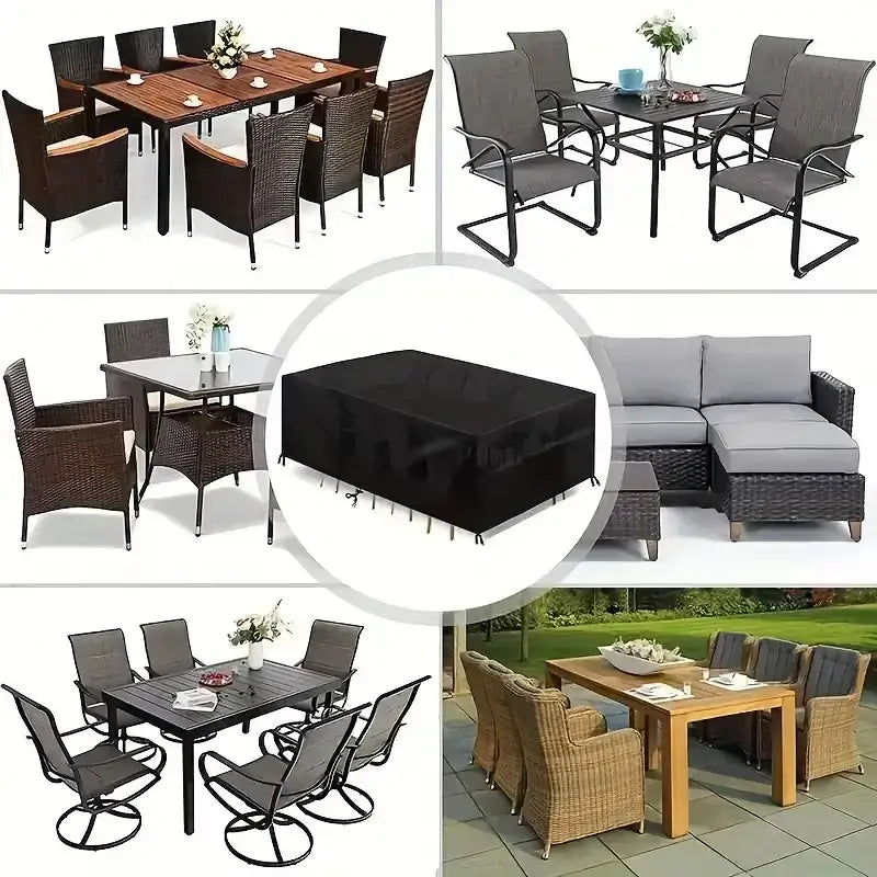 Waterproof 210D Oxford Garden Furniture Cover (various sizes available) - SS