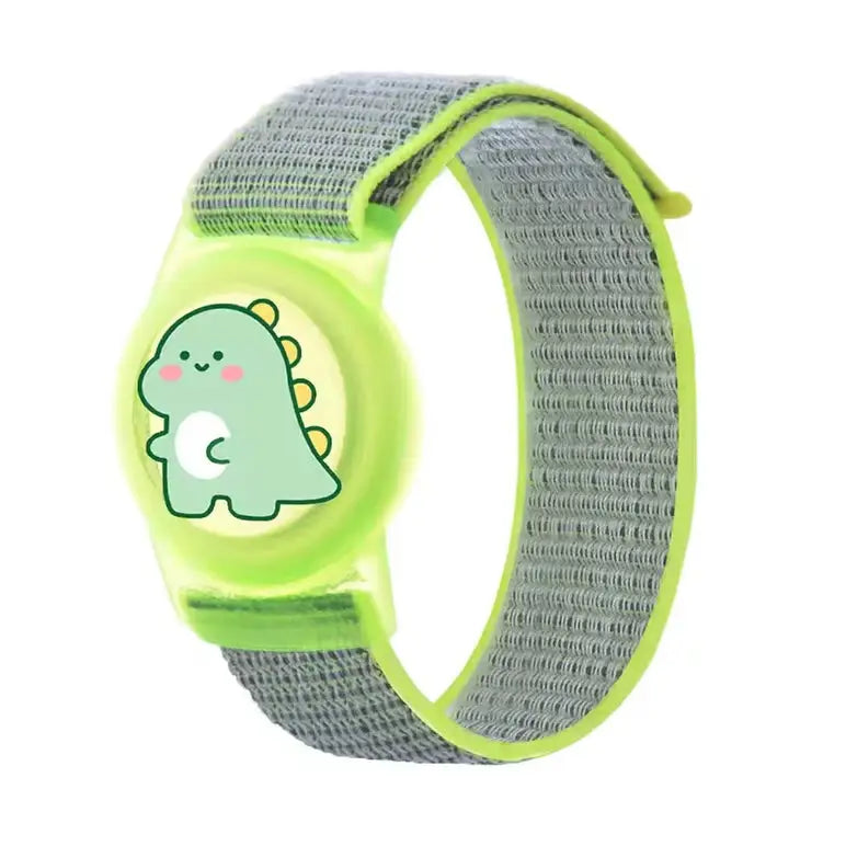 Waterproof Air Tag Bracelet – Hidden Silicone Wristband - Waterproof-dinosaur - 9eight5