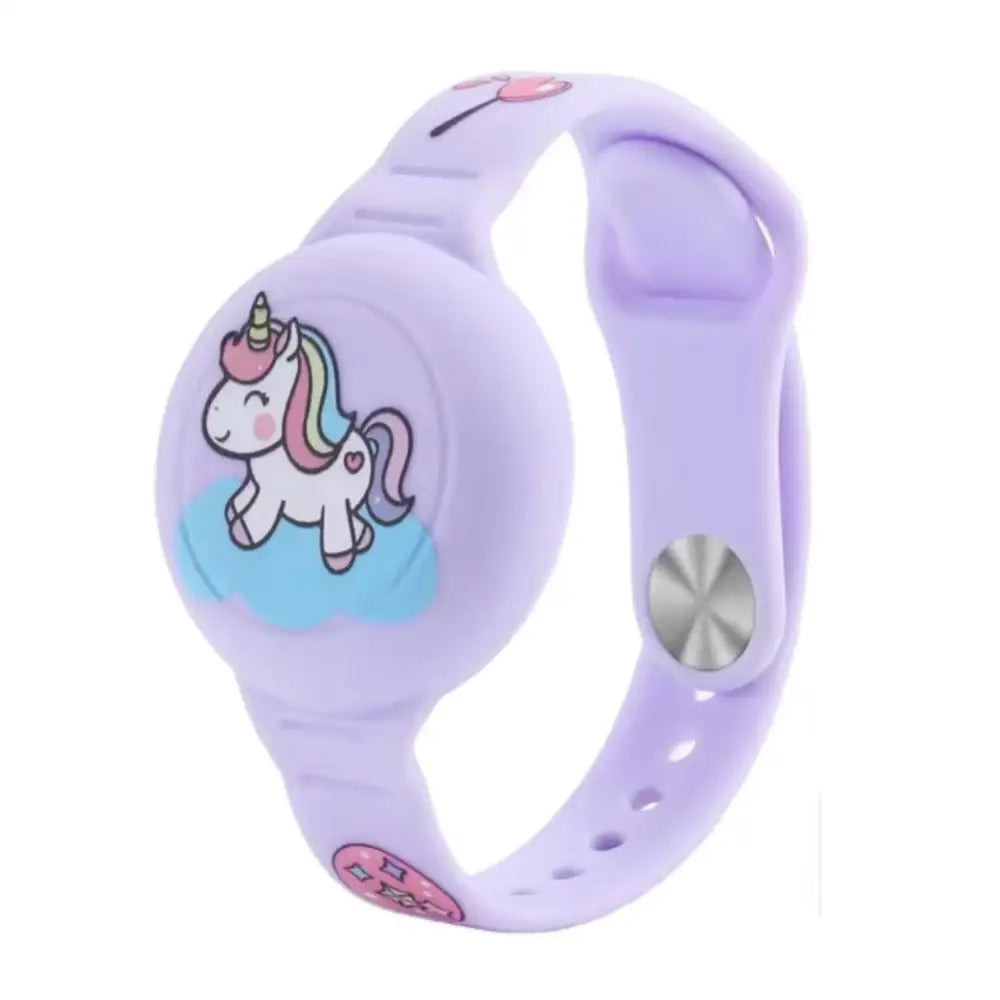 Waterproof Air Tag Bracelet – Hidden Silicone Wristband - Unicorn-Waterproof - 9eight5