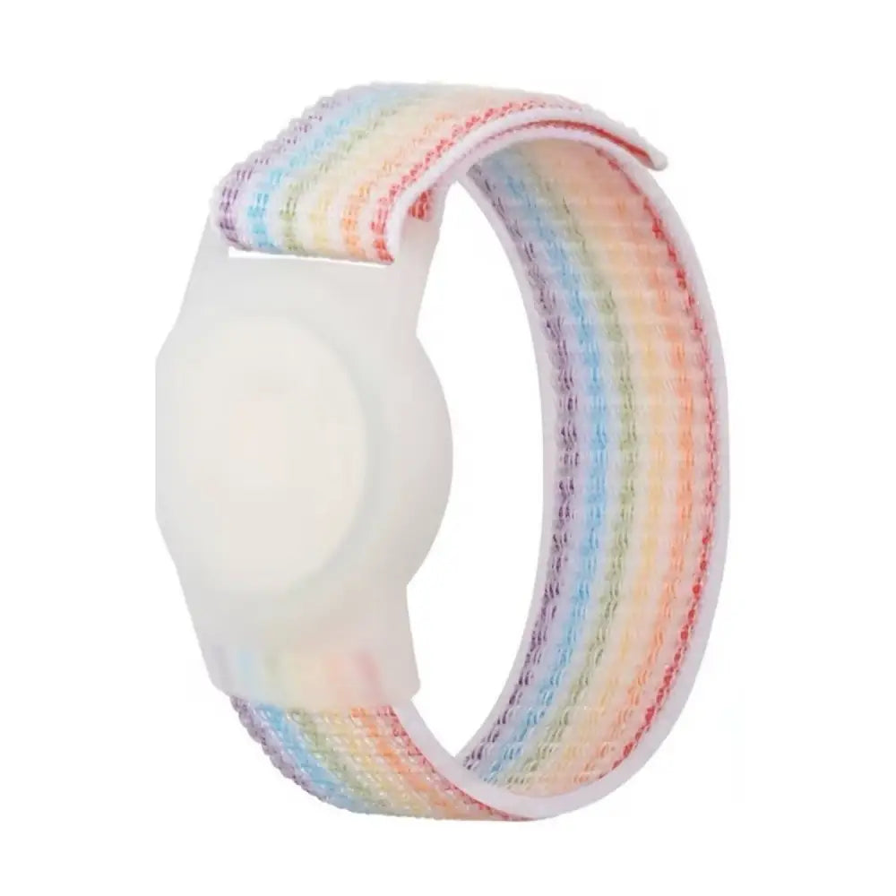 Waterproof Air Tag Bracelet – Hidden Silicone Wristband - Velcro band-Colorful - 9eight5