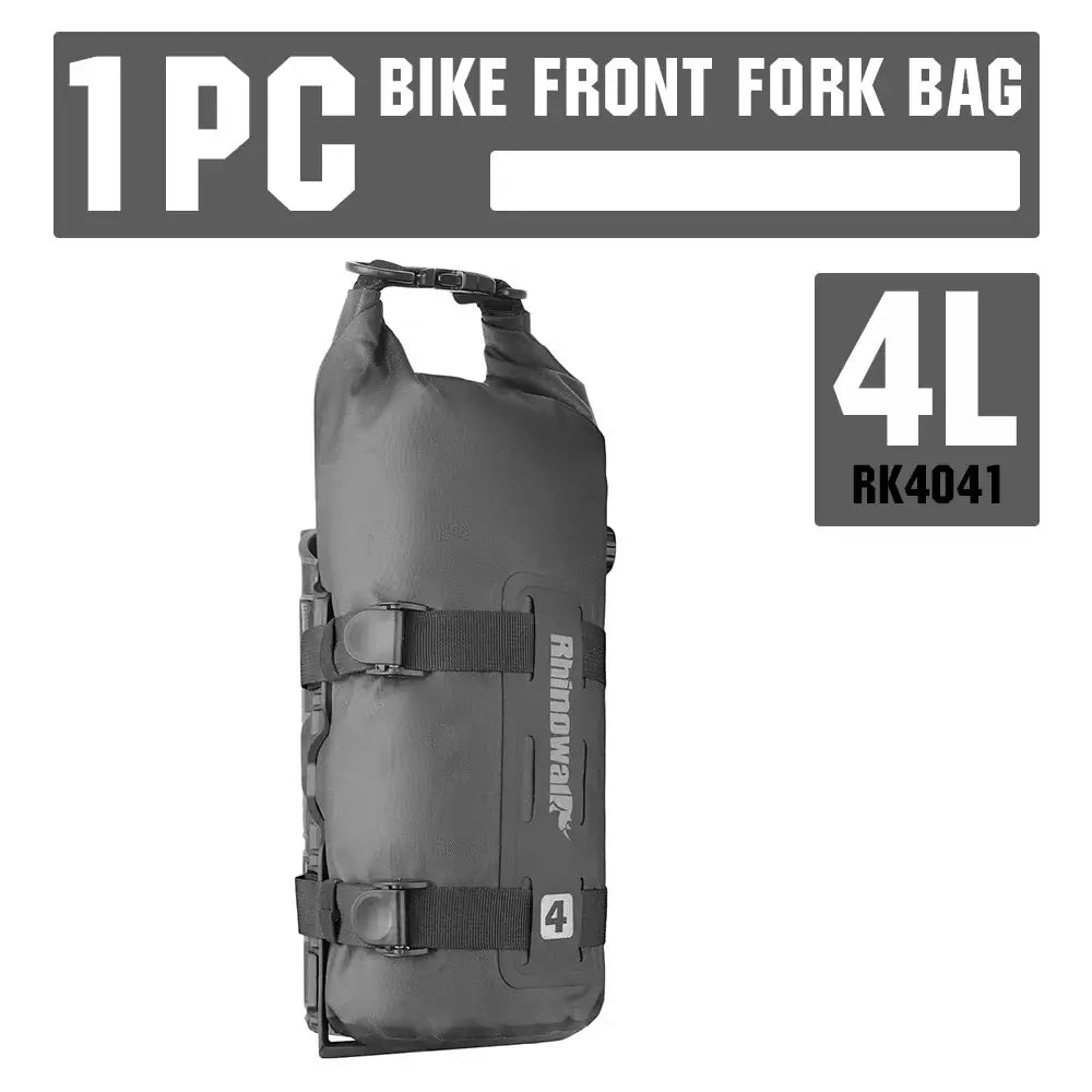Waterproof Bike Front Fork Bag (4L/7L) - Black-4L-1PC / Bike Front Fork Bag - SS