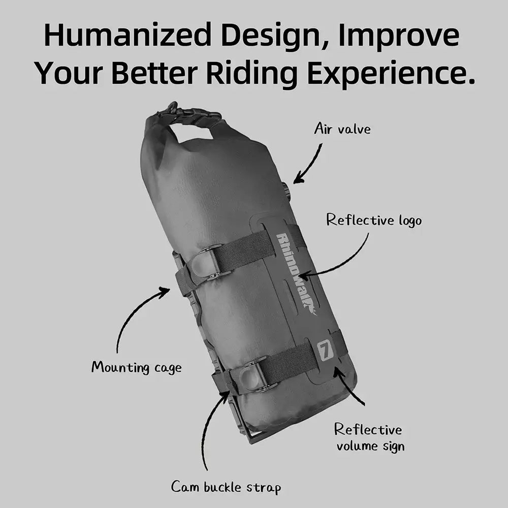 Waterproof Bike Front Fork Bag (4L/7L) - SS