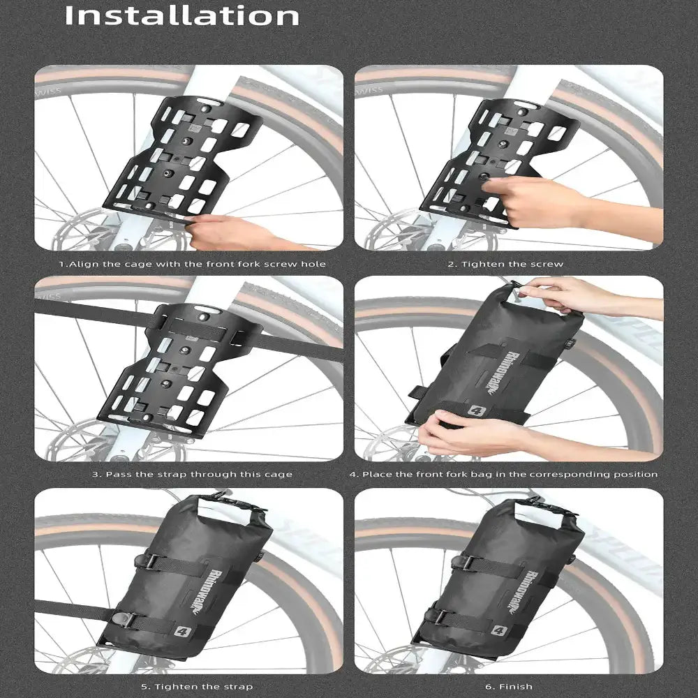 Waterproof Bike Front Fork Bag (4L/7L) - SS