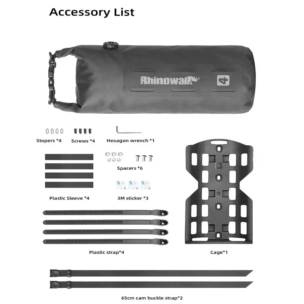 Waterproof Bike Front Fork Bag (4L/7L) - SS