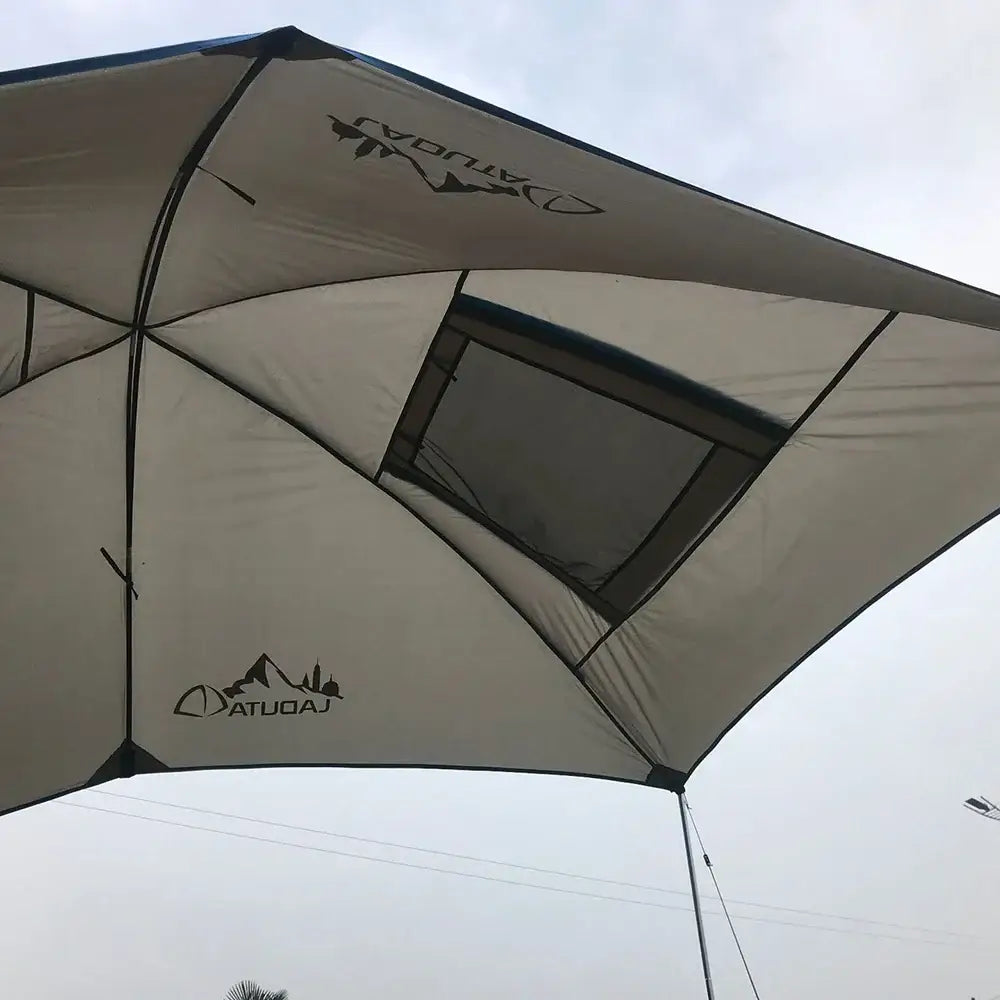 Waterproof Car Rear Shelter - Grey - SS