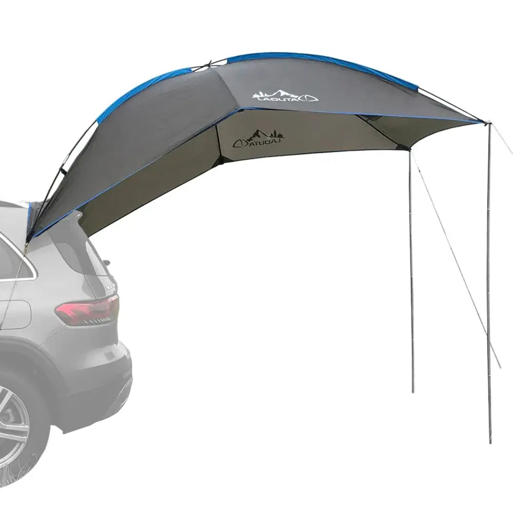 Waterproof Car Rear Shelter - Grey - SS