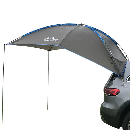 Waterproof Car Rear Shelter - Grey - SS