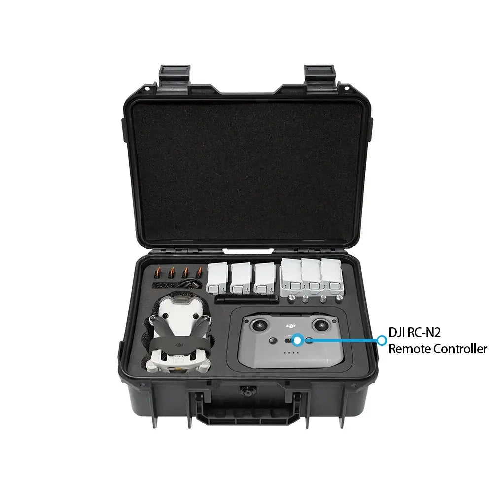 Waterproof Carry Case for DJI Mini 3 / 4 Pro (Black & White) - HBC