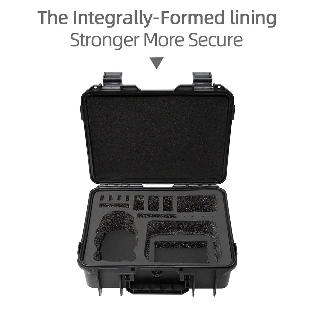 Waterproof Carry Case for DJI Mini 3 / 4 Pro (Black & White) - HBC