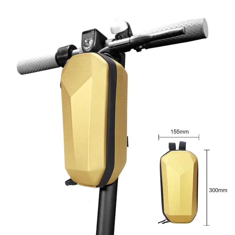 Waterproof Front Storage Box for E-Scooters (13 different storage types available) - L Gold 4L - HBC