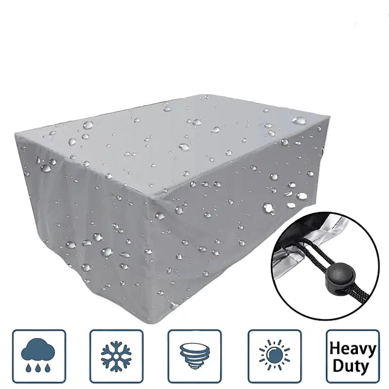 Waterproof Garden Furniture Cover – Dustproof Rain/Snow Protection (available in different sizes) - SS