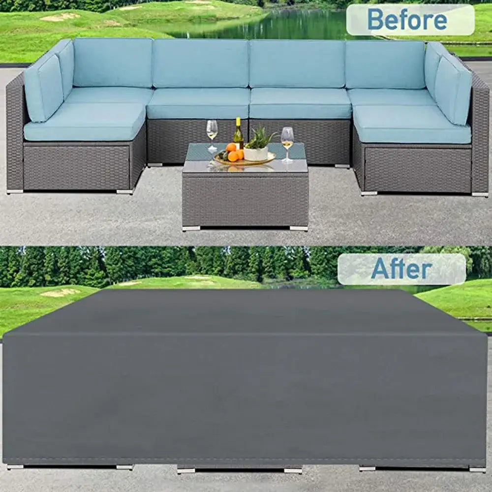 Waterproof Garden Furniture Cover – Dustproof Rain/Snow Protection (available in different sizes) - SS