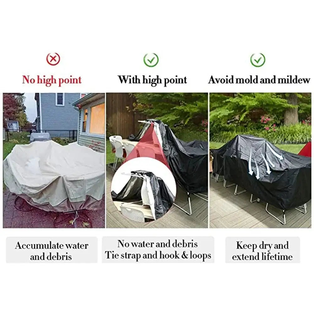 Waterproof Garden Furniture Cover – Dustproof Rain/Snow Protection (available in different sizes) - SS