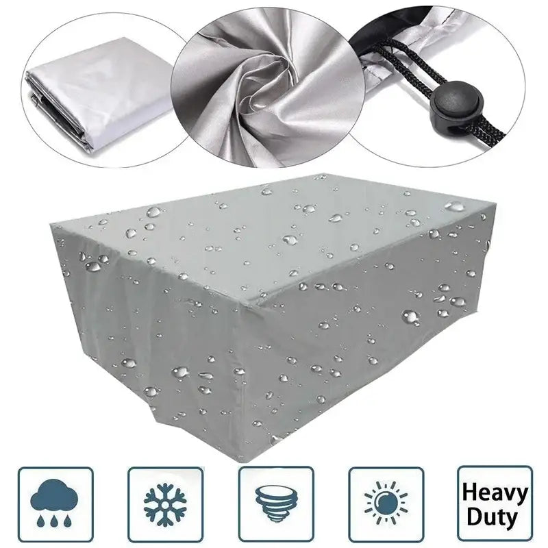 Waterproof Garden Furniture Cover – Dustproof Rain/Snow Protection (available in different sizes) - SS