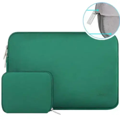 Waterproof Laptop Case for MacBook & Other Brands (15-16 inch & 14-15 inch) (Available in 32 Colours) - Green / 15-16