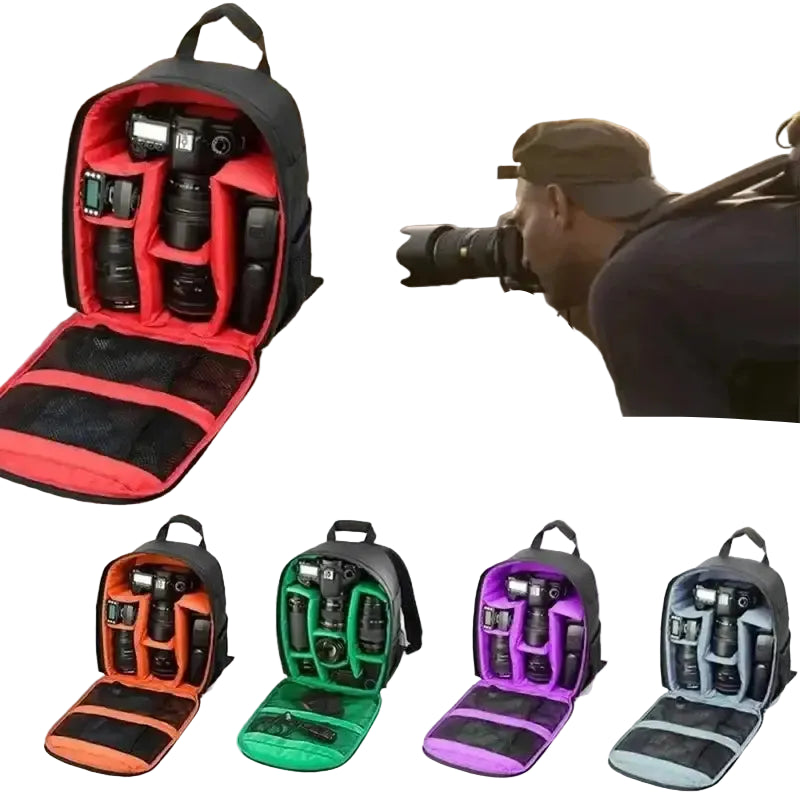 Waterproof Multi-functional Camera Backpack Portable DSLR Video Shoulder Bag Professional Photography Case for Sony