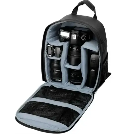 Waterproof Multi-functional Camera Backpack Portable DSLR Video Shoulder Bag Professional Photography Case for Sony