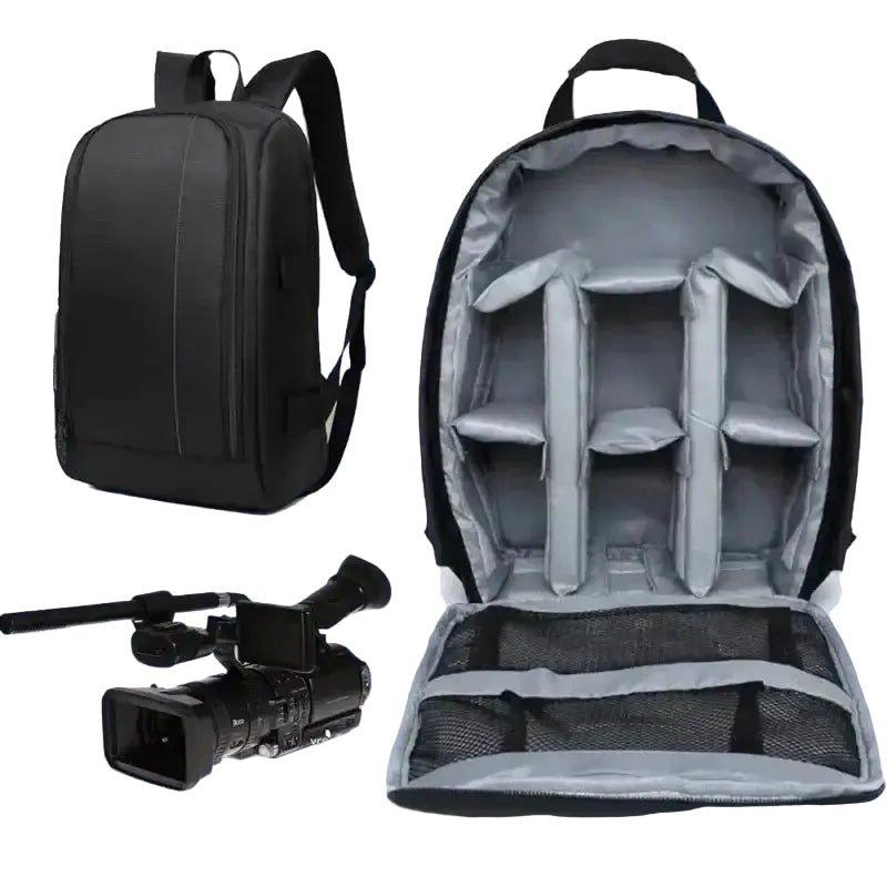 Waterproof Multi-functional Camera Backpack Portable DSLR Video Shoulder Bag Professional Photography Case for Sony