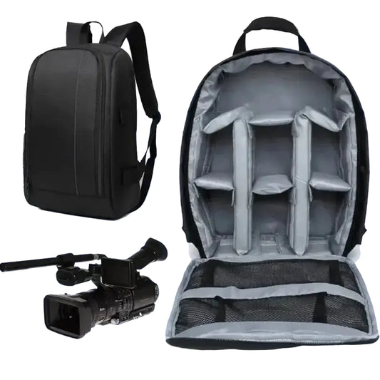 Waterproof Multi-functional Camera Backpack Portable DSLR Video Shoulder Bag Professional Photography Case for Sony