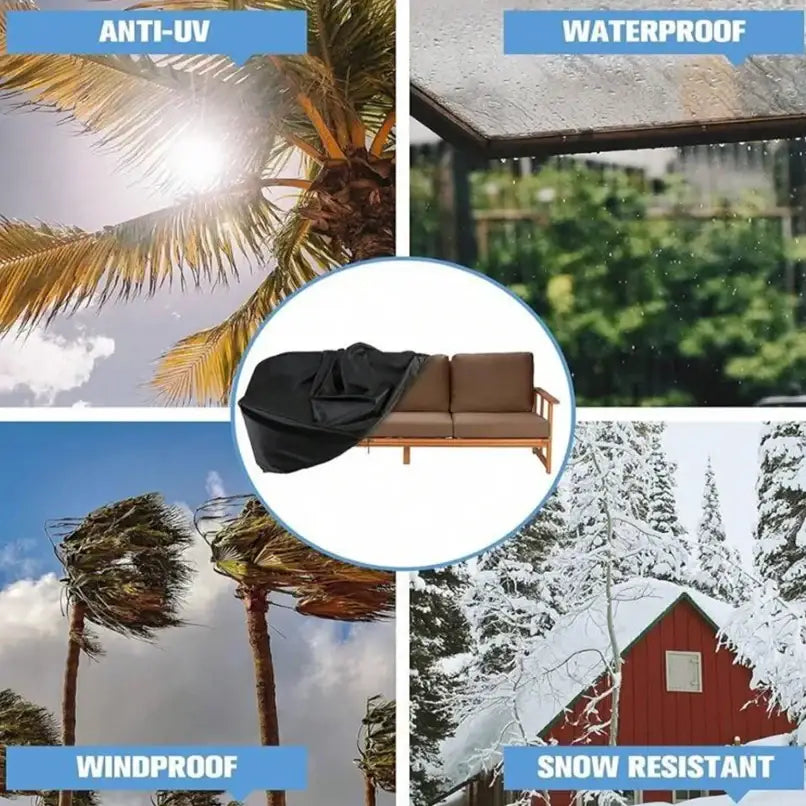 Waterproof Outdoor Bench Cover – Dustproof UV-Resistant (3 sizes available) - SS